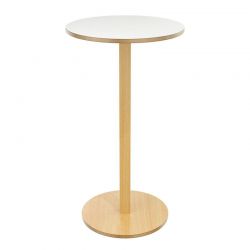 Tavolo Woody sala caffe' Paperflow bianco