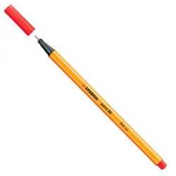 Pennarello Point88 0,4mm Stabilo rosso