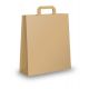 Shoppers neutre Kraft 26x11x34 25pz avana piattina