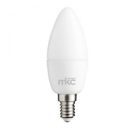 Lampadina led 5,5W 500lum. E14 candela l.calda