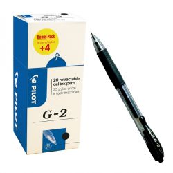 Penna Pilot G-2 scatto Value Pack 16+4 nero