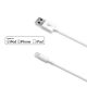 Cavo ricatica/dati USB-A/lightning M/M 1mt