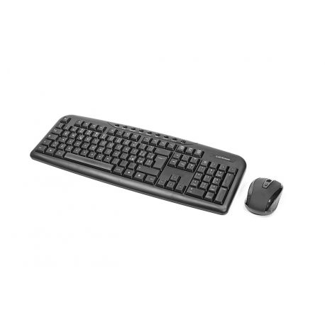 Kit tastiera multimediale e mouse wireless Trust