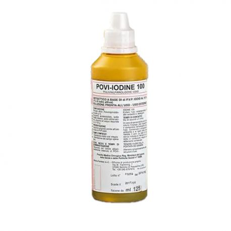 Disinfettante povi iodine 10% iodio 125ml