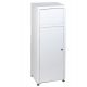 Contenitore MINI MEC metallo bianco 50lt basculante
