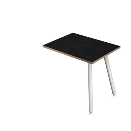 ALLUNGO DX/SX 60X80XH74,4CM SKINNY METAL BI/NERO