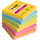 Post-it Super Sticky 76x 76 Carnival ass.