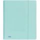Cartelle 3 Lembi Con Elastico PStel 24X33 Celeste