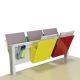 Struttura Per Scrivania X Tasche Vision Color Cm 1