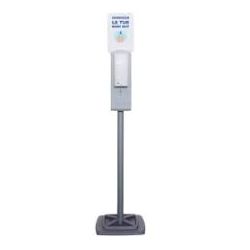 COLONNA CON DISPENSER A GOMITO ACCIAIO VERNICIATO