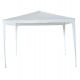 Gazebo 3x3 H.2,5mt bianco PE LE