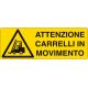 CARTELLO ALL. 35X12,5CM 'PERICOLO ALTA TENSIONE'