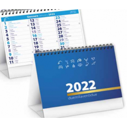 Calendario da tavolo 13pg neutro 2023 19x15cm