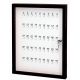 Bacheca portachiavi 45 posti 30x45cm con serratura