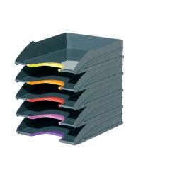 Portacorrisp. Varicolor Durable set 5pz