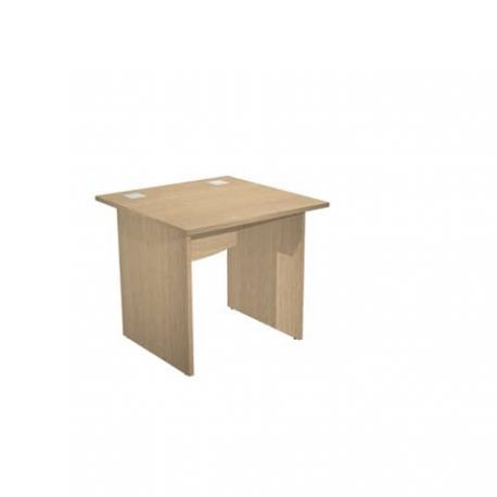 SCRIVANIA FIANCHI MELAMINICO CM.80X80X73H ROVERE
