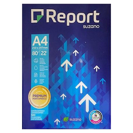 Carta REPORT FSC 80gr A4 500fg