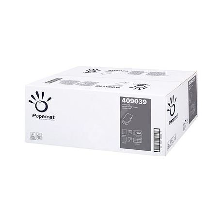 Asciugamani piega "V" cf.15x266pz 409039 Ecolabel
