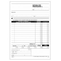 Blocco 50 fatt.prof. 15x21 2 copie DU1654C0000