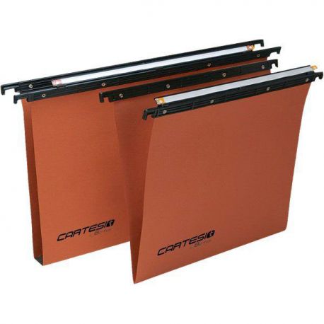 Cartella sospesa per cassetti U 3cm 33cm CARTESIO arancio
