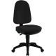 Sedia ergonomica Team nera schienale alto