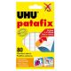 Blister 80 supporti gomma adesiva UHU patafix