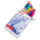 Marker Edding per tessuti 4500 10pz ass. Basic