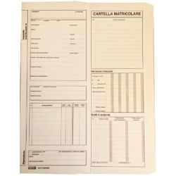 Cartelle matricolari portadocumenti 33x26 cf.50pz 175500000