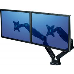 Braccio monitor verticale platinum series doppio