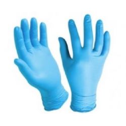 Guanti monouso Nitrile non talcati cf.100pz tg. L