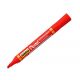 Marker Pentel N860 punta scalp. rosso