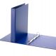 Cartella pl. 22x30 diam.50 4 anelli Europa blu
