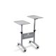 Carrello proiettore + PC Nobo 2 posti