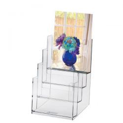 Portadepliant da banco 4 tasche 16,5x24,5 5023