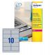 Etichette poliestere argento L6012 96x50,8 10et/20fg