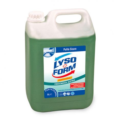 Lysoform pavimenti lt 5 freschezza alpina