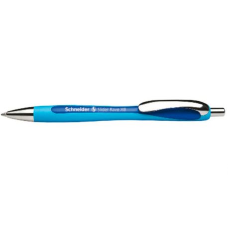 Penna a sfera Schneider Rave XB blu scatto
