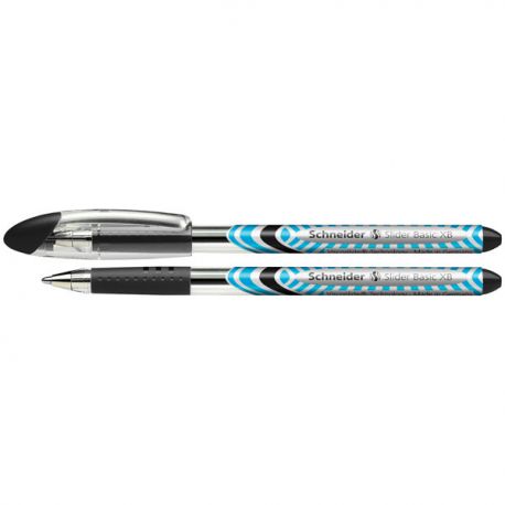 Penna a sfera Schneider Slider Basic XB nero