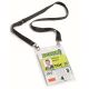 Portanome Maxi Durable c/cordoncino nero 10pz.