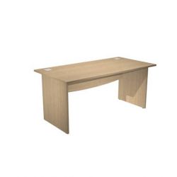 SCRIVANIA FIANCHI MELAMINICO CM.160X80X73H ROVERE