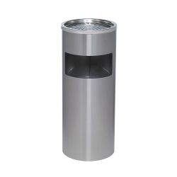 Gettacarte posacenere Methodo diam.24x64Hcm grigio