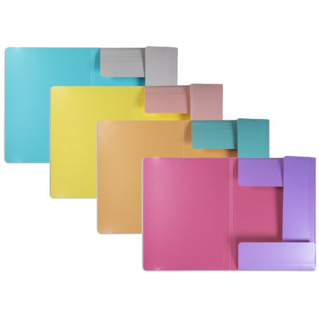 CARTELLE 3 LEMBI VICEVERSA CF.4 COLORI ASSORTITI