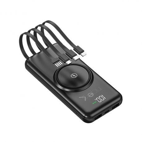 POWER BANK 4 CAVI MICROUSB-USB-C-LIGHTNING