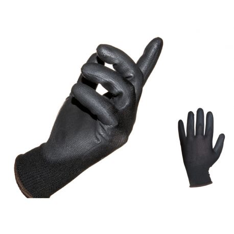 Guanti Polistar Eco Black nyl/PU tg.7