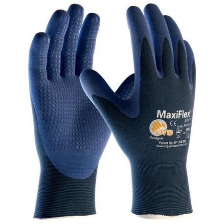 GUANTI MAXIFLEX ELITE 34-274 NYLON BLU TG.10