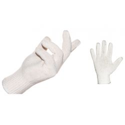 GUANTI TRICOFIL IN FILO CONTINUO DI COTONE TG.S