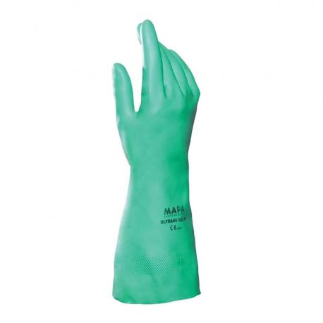 GUANTI ULTRANITRIL 492 IN NITRILE VERDE TG.10