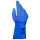 GUANTI TELSOL 351 IN PVC BLU, SUPERFICIE TG.8