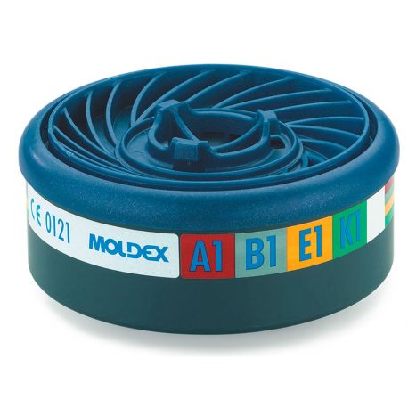 BOX 10 FILTRI MOLDEX EASYLOCK A1B1E1K1 CLASSE 1