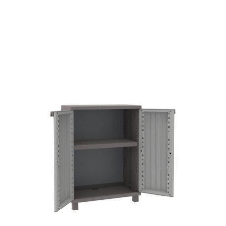 Armadio Base Utility grigio Terry cm 70x43x97cm